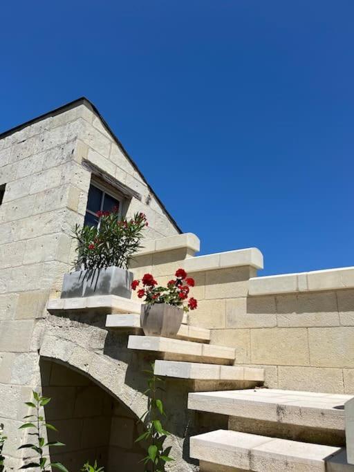 Le Relais De L'Artiste Villa Turquant Exteriör bild
