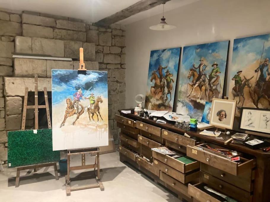 Le Relais De L'Artiste Villa Turquant Exteriör bild